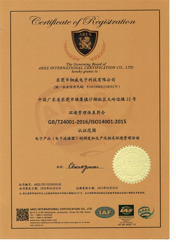 ISO 14001 Environmental management system